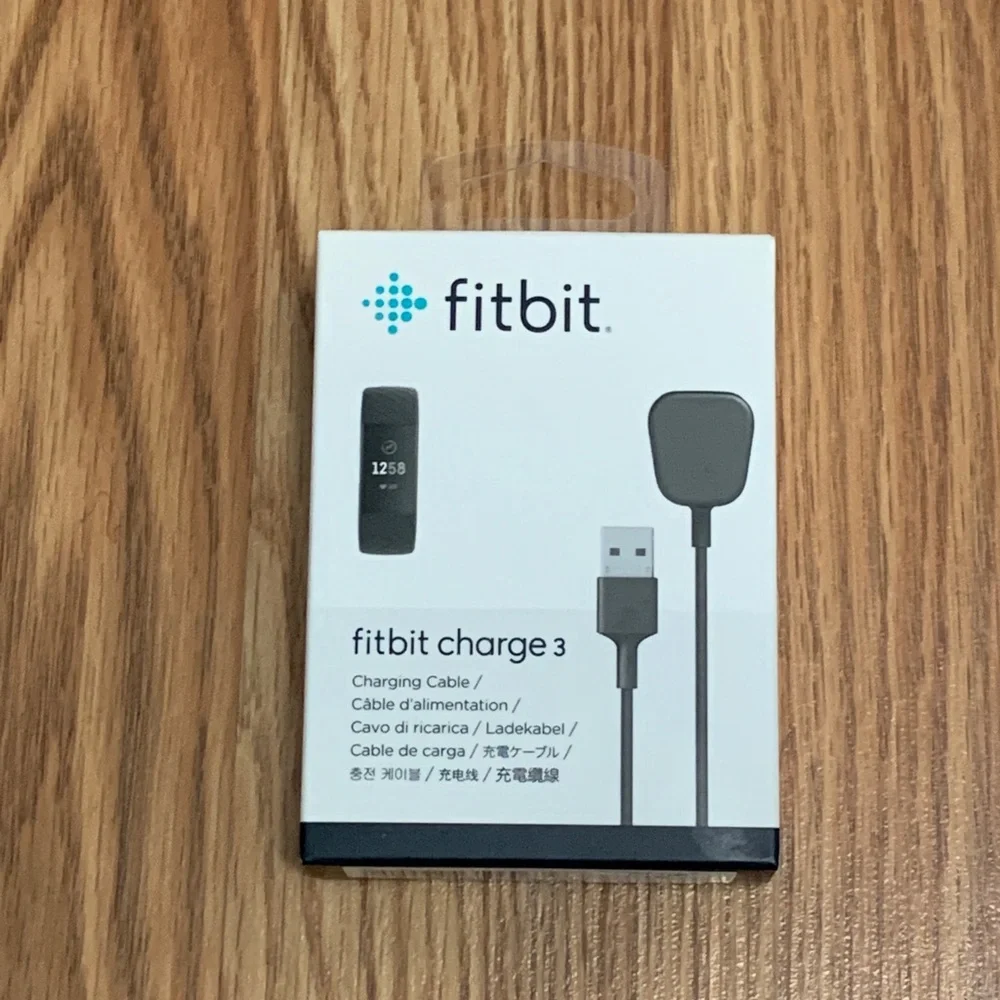 FitBit Charge 3 Charging Cable - Black (FB168RCC)